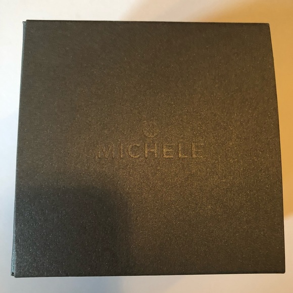 🔴SOLD🔴 Michele Watch with Natural Diamonds - Picture 4 of 5